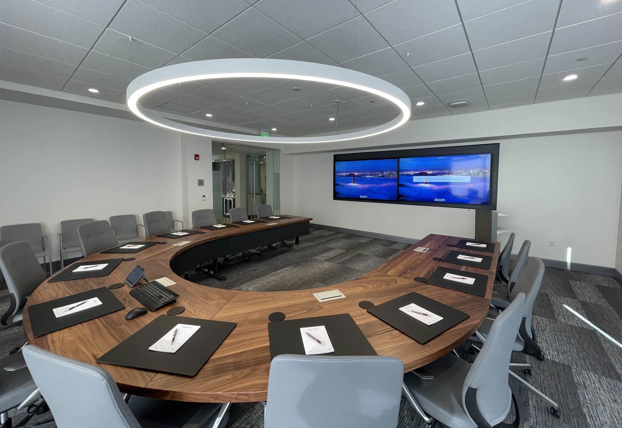 Regional bank headquarters AV deployment